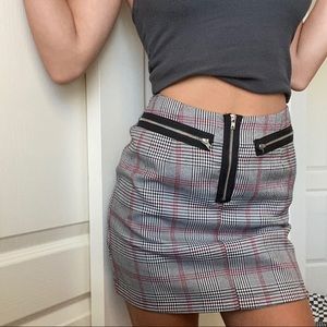 Plaid skirt